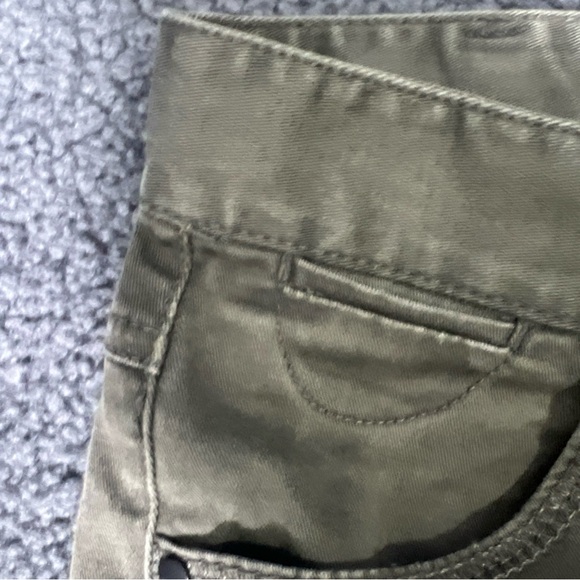 Mango Basics Pants Size 6  Green 5-Pockets. - Picture 7 of 14